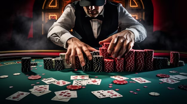 fulltoto login live-casino studio with professional dealer and multi-camera setup broadcasting roulette and blackjack simultaneously